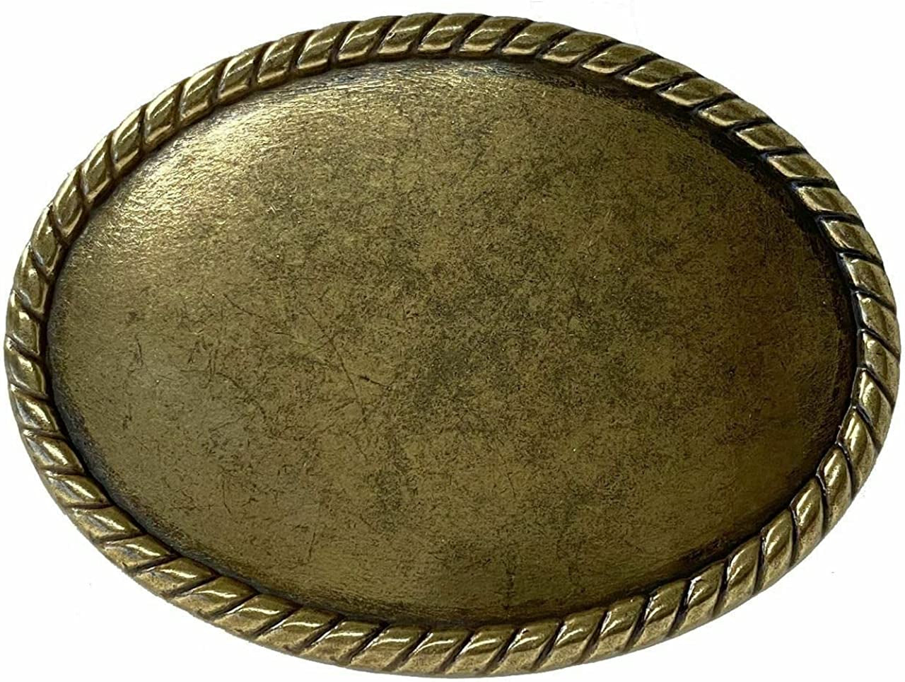 Replacement Belt Buckle Vintage Blank Plain Belt Buckle Fits 1-1/2"(38Mm) Belt Strap-Multi-Style Options Apparel & Accessories > Clothing Accessories > Belt Buckles Belts.com Type Buckle D - C175 Antique Brass 1-1/2"