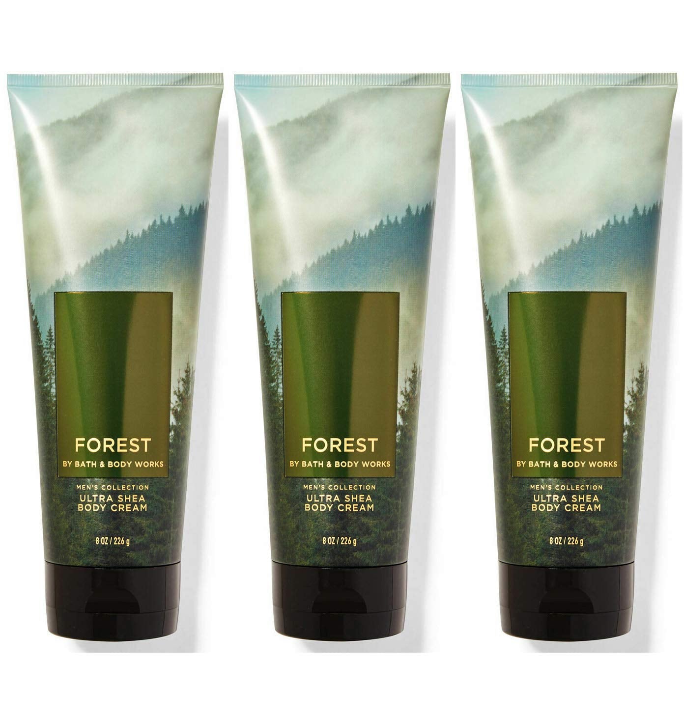 Bath and Body Works Marble for Men Signature Ultra Shea Body Cream 8 Fl Oz Pack of 3 (Marble) Health & Beauty > Personal Care > Cosmetics > Bath & Body Bath & Body Works Forest
