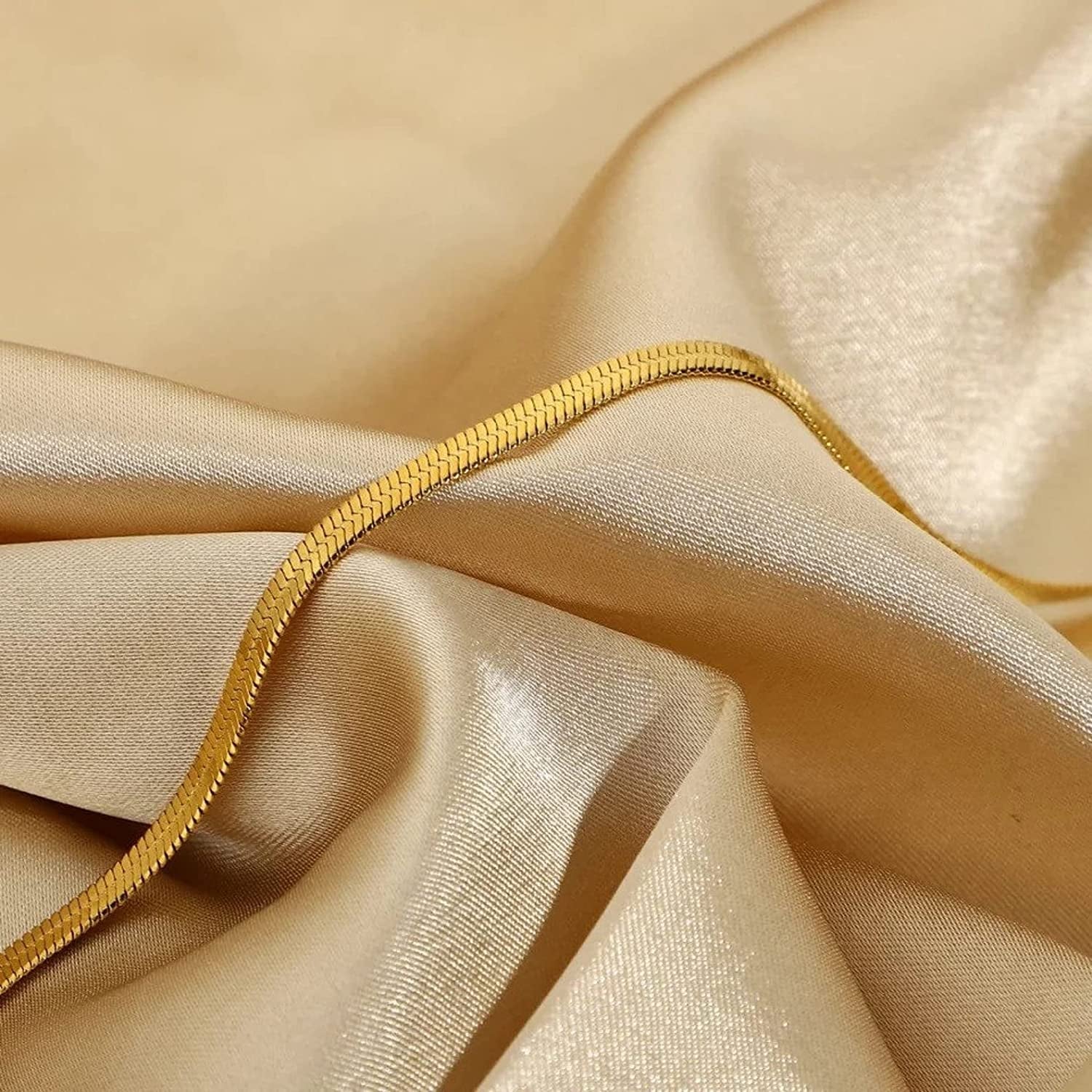 Kissyan Gold Ankle Bracelets for Women, Dainty 14K Gold Plated Anklets Cuban Link Chain Ankles Adjustable Snake Tennis Anklet Bracelet Tiny Beach Foot Jewelry Gifts for Women Girls Apparel & Accessories > Jewelry > Anklets KissYan