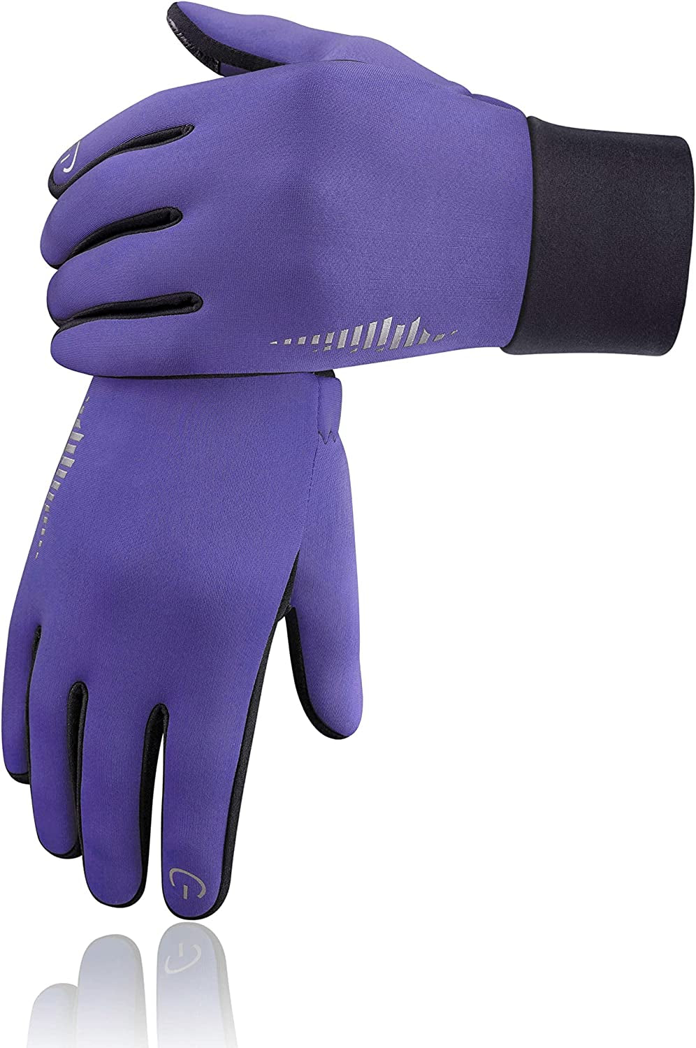 SIMARI Winter Gloves Men Women Touch Screen Glove Cold Weather Warm Gloves Freezer Work Gloves Suit for Running Driving Cycling Working Hiking 102 Apparel & Accessories > Clothing Accessories > Gloves & Mittens SIMARI Paisley Purple Medium