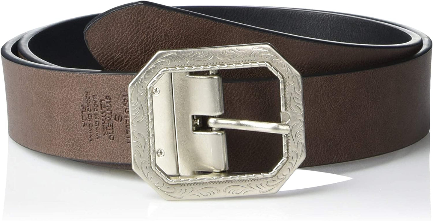 Jessica Simpson Women'S Reversible Embossed Buckle Belt Apparel & Accessories > Clothing Accessories > Belts Jessica Simpson