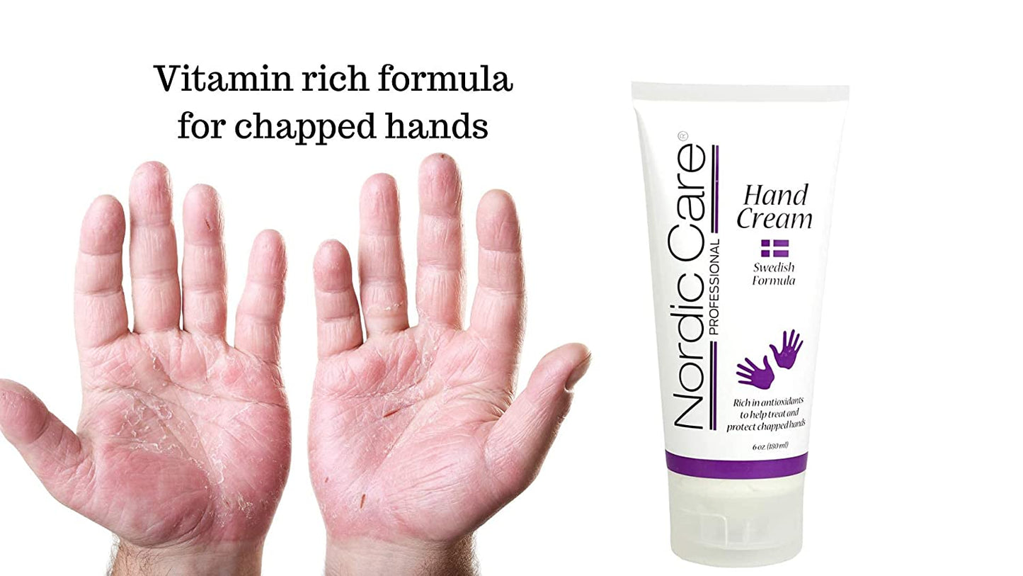 Nordic Care Foot Care Cream 6 Ounces. (Pack of 2) plus Hand Cream. Hydrates and Treats Severely Cracked Heels. Health & Beauty > Personal Care > Foot Care Nordic Care