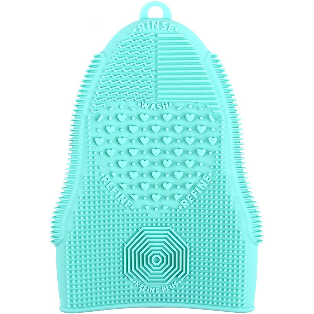 Scivokaval Makeup Brush Cleaner Glove Mat Mitt Silicone Cosmetic Cleaning Scrubber Tool Face Brushes and Eye Brush Washing Pad Pink (Rose Red) Health & Beauty > Personal Care > Cosmetics > Cosmetic Tools > Makeup Tools ScivoKaval Green