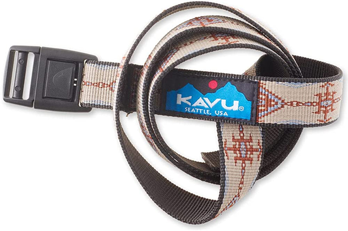 KAVU Burly Belt 1 Inch Nylon Adjustable Waist - Made in America Apparel & Accessories > Clothing Accessories > Belts KAVU-Outdoors Trading Post One Size