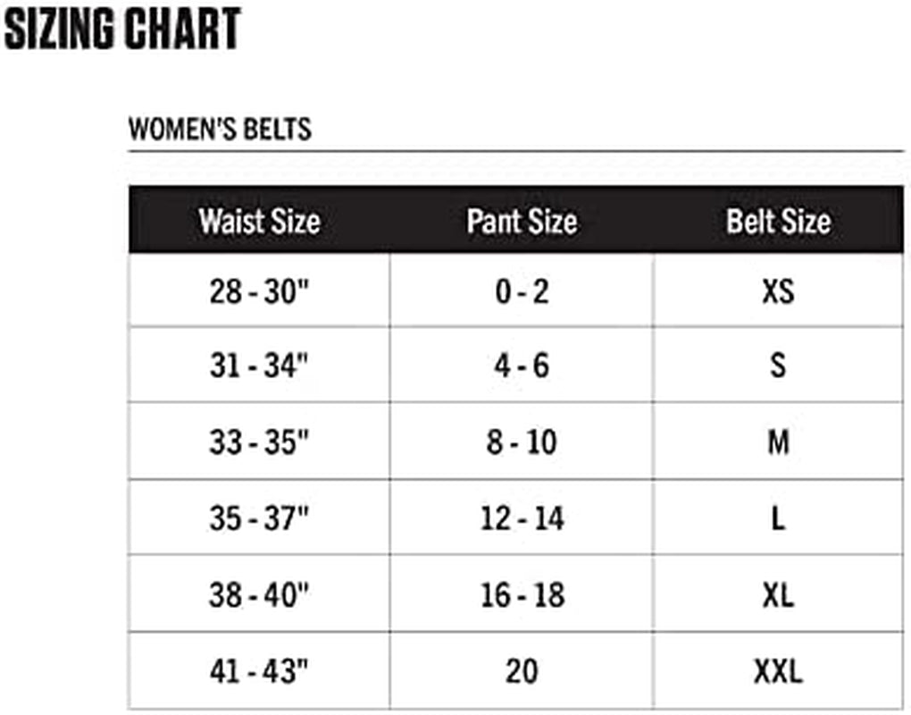 Carhartt Women'S Standard, Signature Casual Rugged Belts, Available in Multiple Styles, Colors & Sizes, Bridle Leather Debossed Keeper (Black), Small Apparel & Accessories > Clothing Accessories > Belts Carhartt