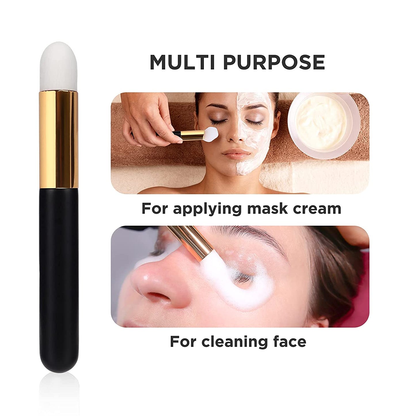 BEYELIAN 20 Pcs Lash Shampoo Brushes Set, Eyelash Extension Cleanser Brush, Blackhead Remover Brush, Nose Pore Deep Cleaning Brush, Soft and Comfortable Facial Makeup Remover Tools Black Health & Beauty > Personal Care > Cosmetics > Cosmetic Tools > Makeup Tools BEYELIAN