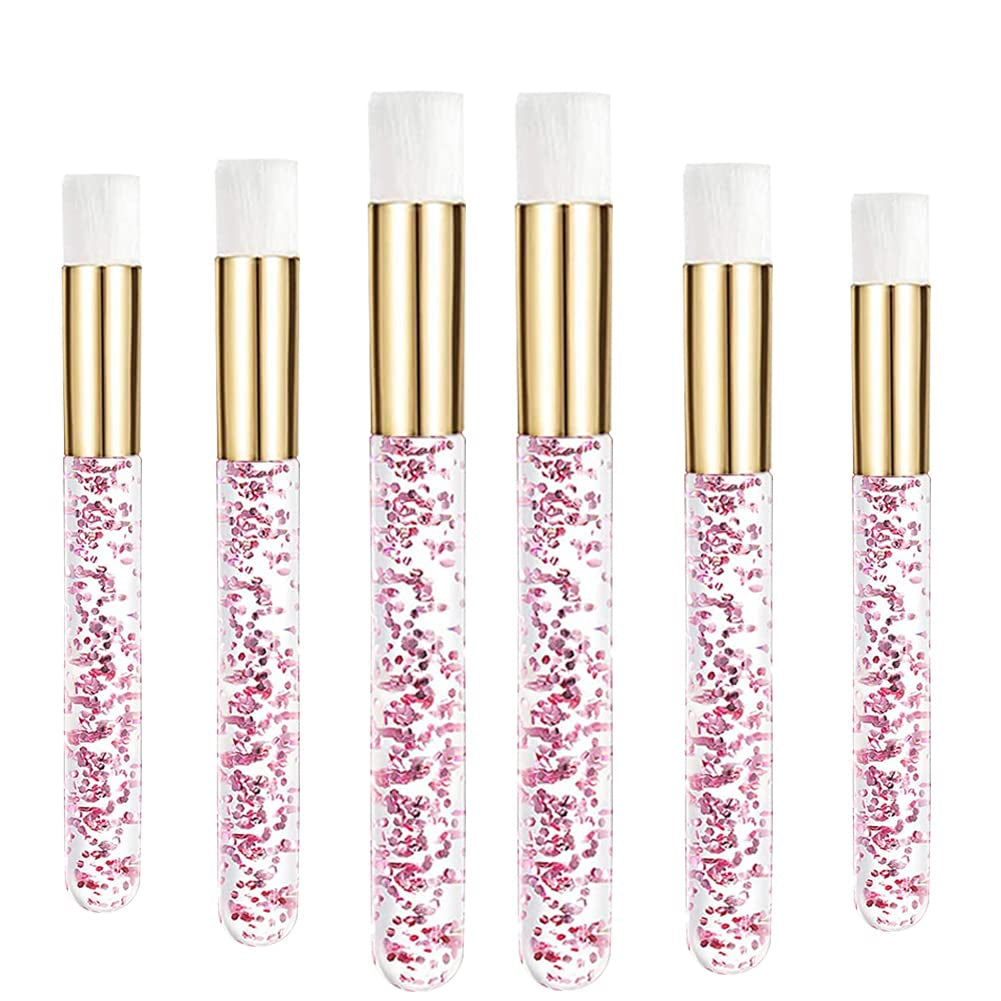 Eyelash Cleaning Brush 6 Pcs Lash Extension Cleanser Shampoo Soft Makeup Brushes for Blackhead Remover Tool Nose Washing Mascara Brushes Wands,Black Silver Health & Beauty > Personal Care > Cosmetics > Cosmetic Tools > Makeup Tools Camille Donahue Purple Glitter