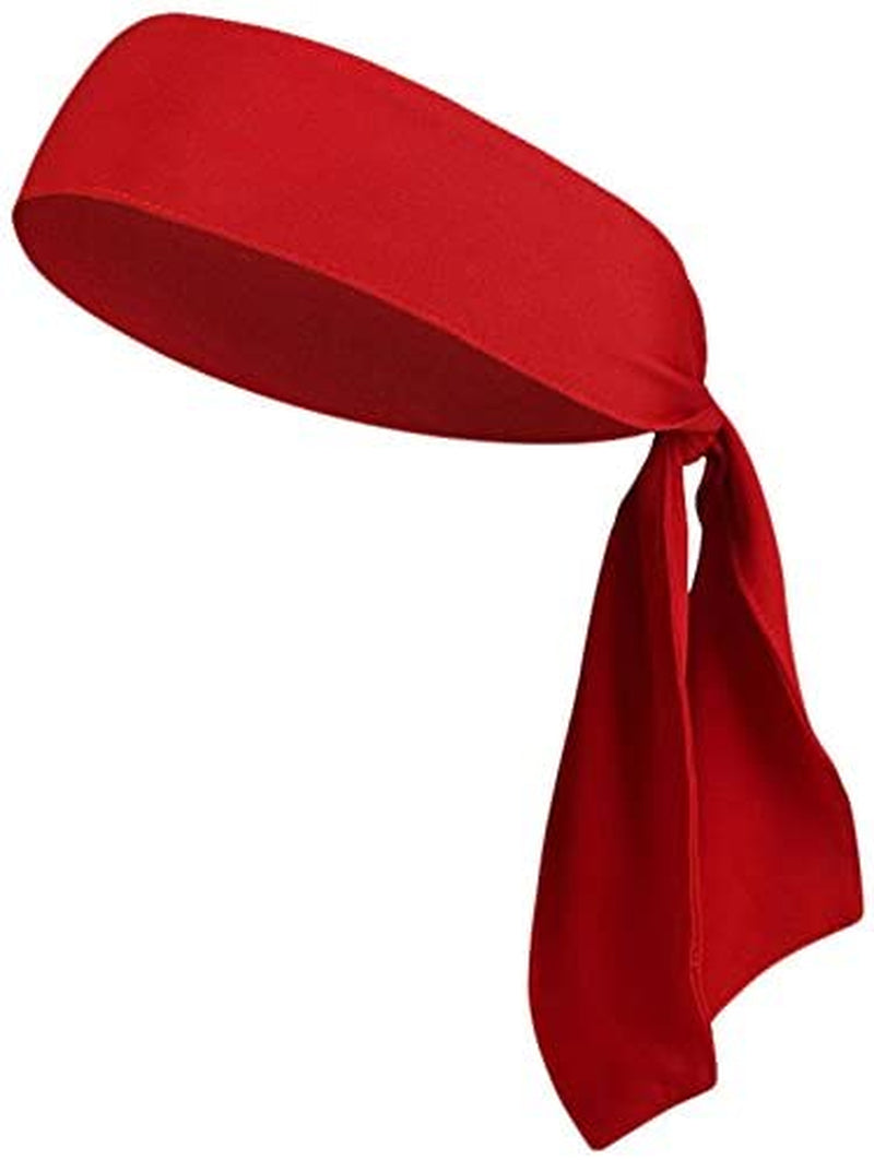 FAONIE Dry-Fit Head Ties Tennis Headbands Sweatbands for Women Men Boys Girls Kids Performance Elastic & Moisture Wicking Apparel & Accessories > Clothing Accessories > Bandanas & Headties LIBERHAUS
