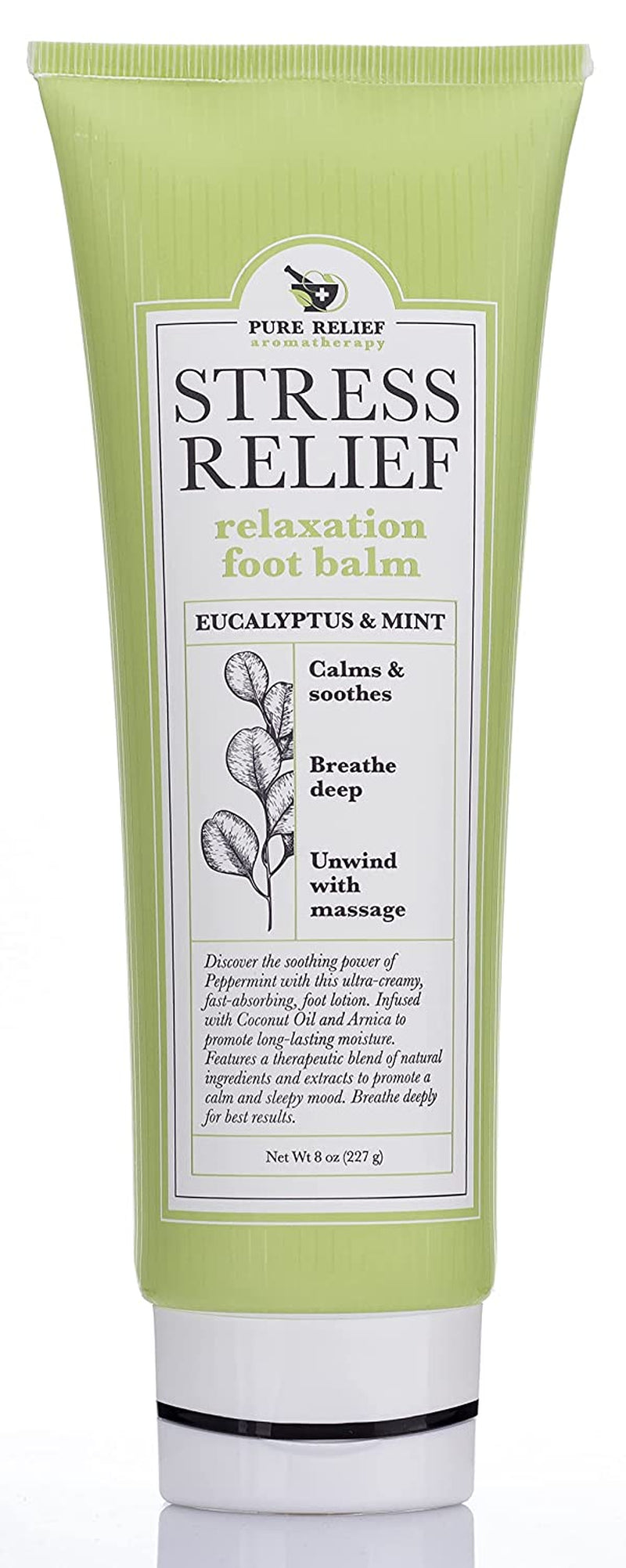 Pure Relief Relaxing Foot Lotion Moisturizer Cream for Dry Feet – Lavender Foot Care Cream W/ Shea Butter, Aloe, & Coconut Oil – Foot Repair & Sleep Cream W/ Soothing Scent, Pedicure Supplies, 8 Oz Health & Beauty > Personal Care > Foot Care Pure Relief Stress Relief Arnica Foot Cream 8 Ounce (Pack of 1)