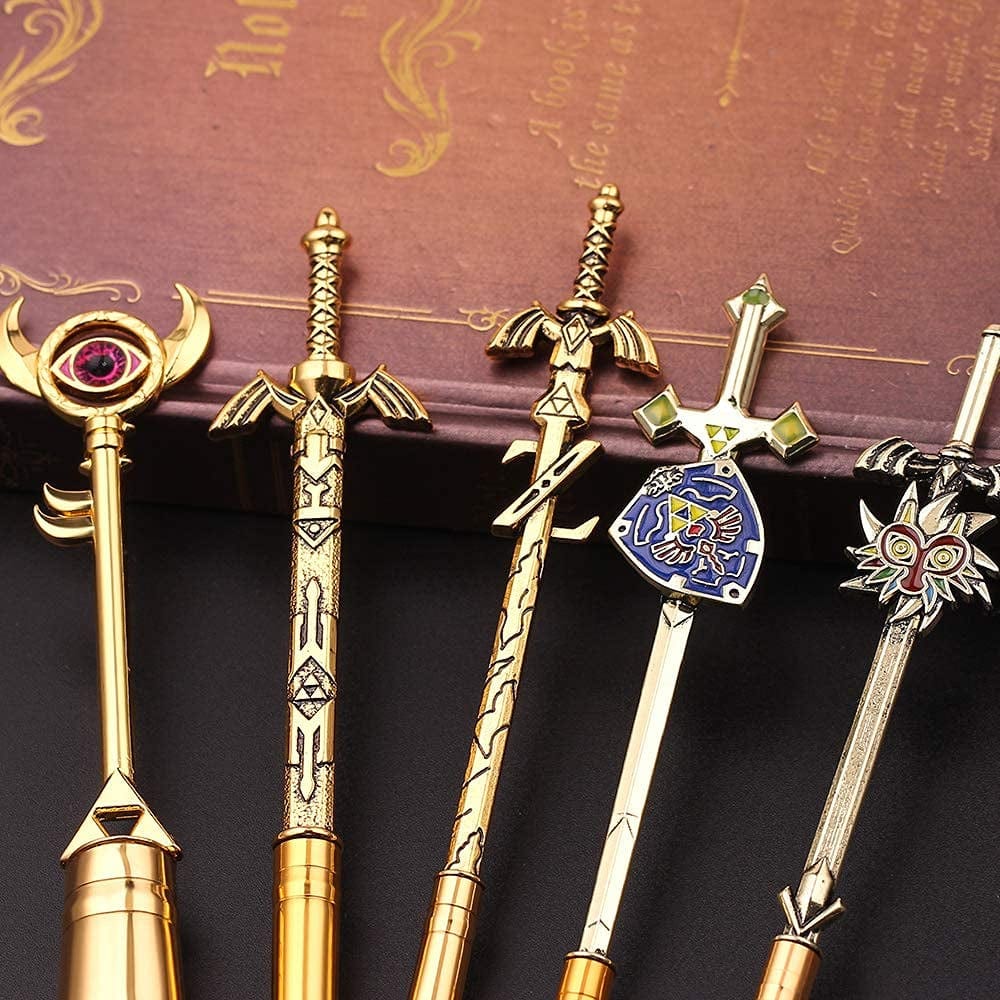 5PCS the Legend of Zelda Makeup Brushes Set, Professional Makeup Tools Eye Shadow Highlight Brush Set, Game Series Makeup Brushes Set for Zelda Fans Health & Beauty > Personal Care > Cosmetics > Cosmetic Tools > Makeup Tools Beita