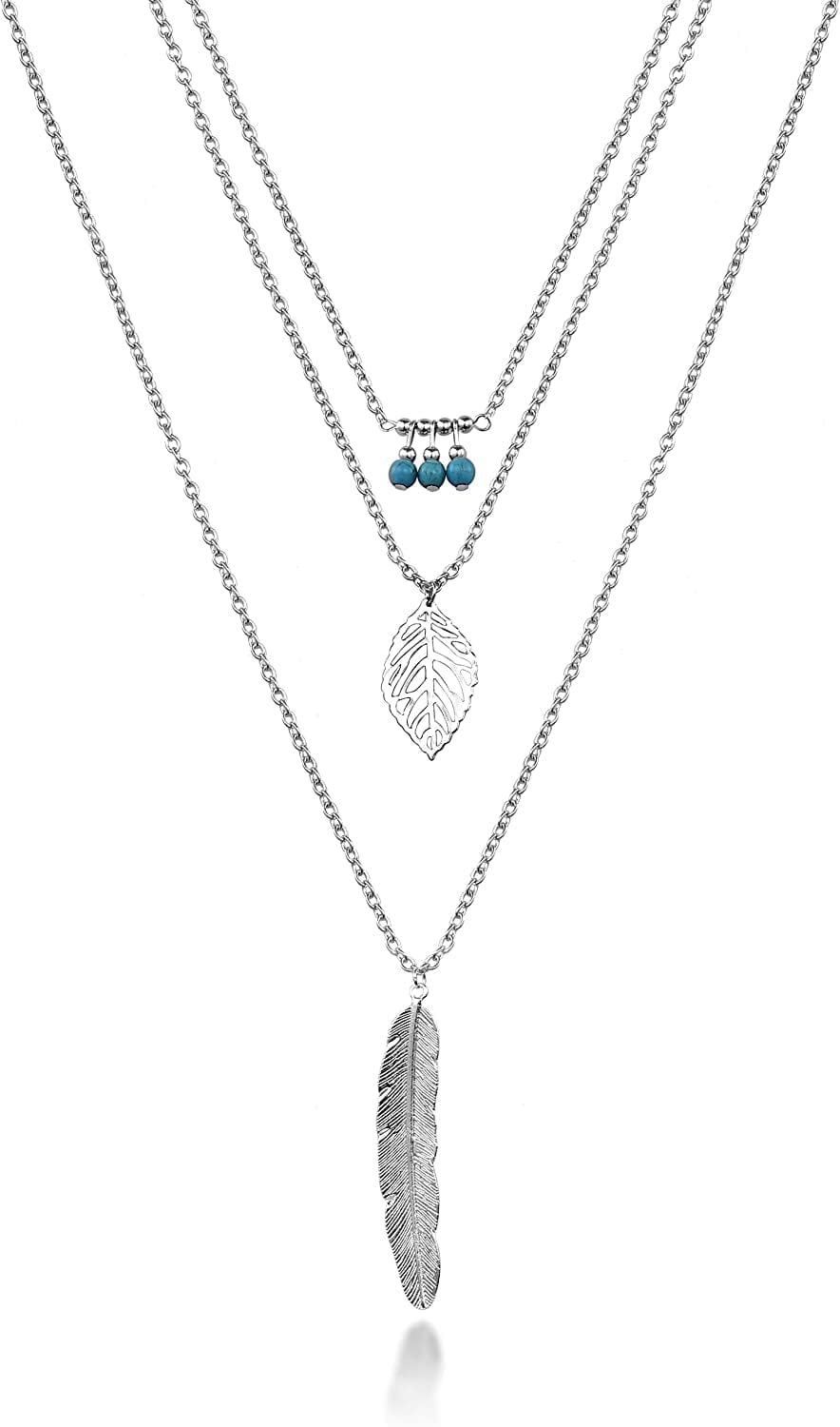 6/10/12 PCS Multiple DIY Layered Choker Necklace Pack for Teens - Gold Y Pendant Necklace for Women - Gold Silver Chokers for Teen Girls