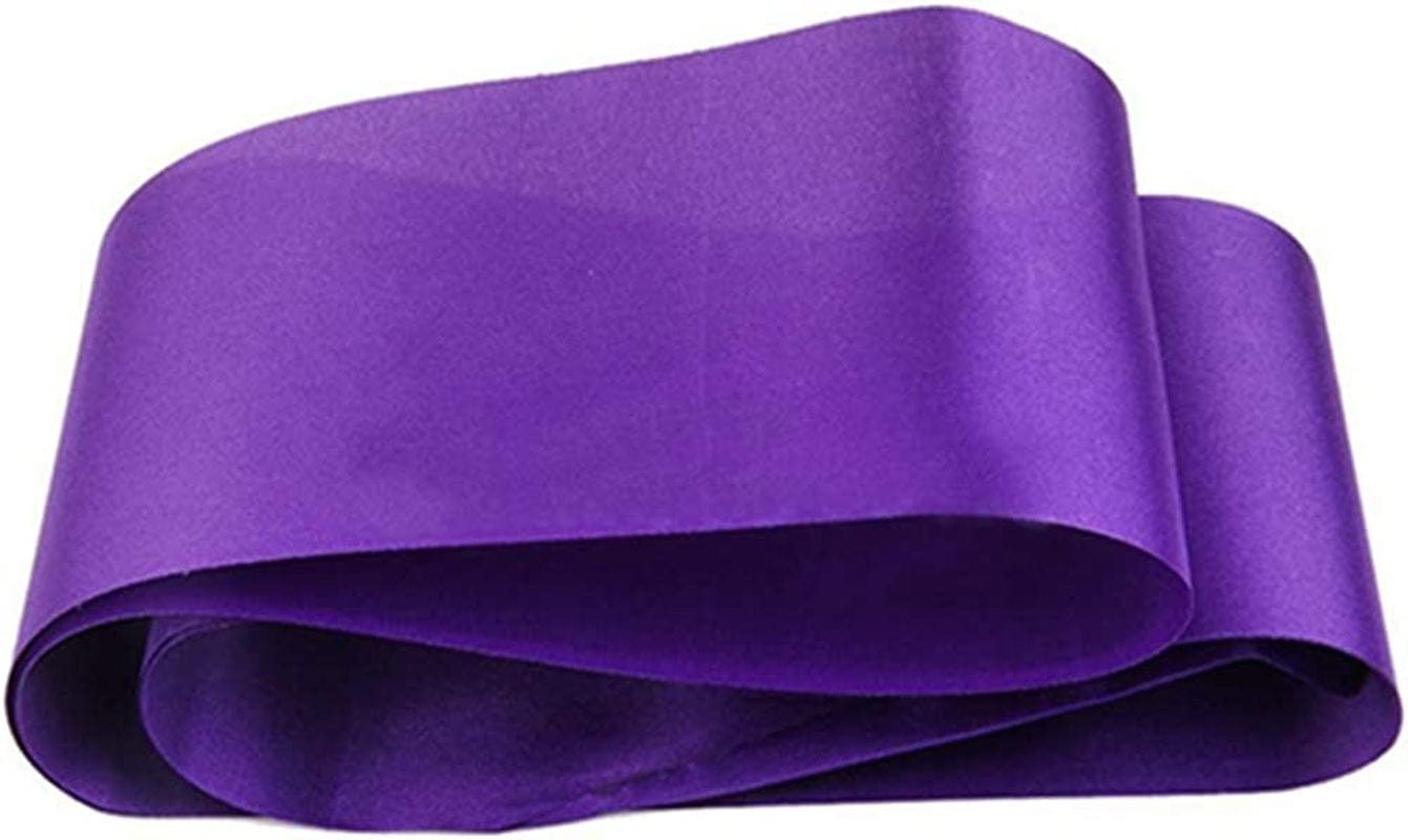 6 Pieces Blank Satin Sashes Wedding Sash Plain Sashes Bridal Belts Party Decorations Sash Classic Ribbon Sash for DIY Wedding Hen Party, Purple Apparel & Accessories > Clothing Accessories > Sashes lasenersm