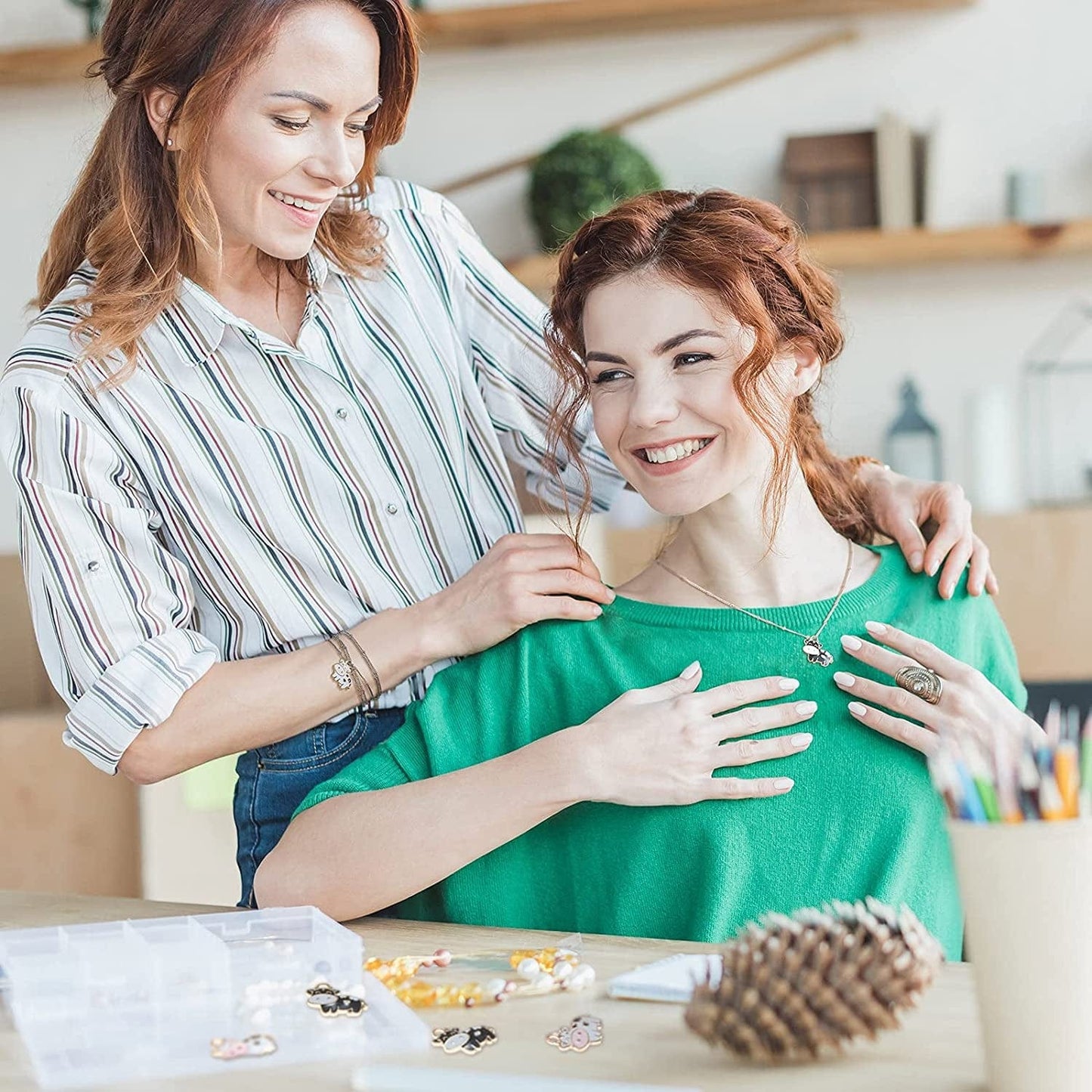 60 Pieces Cow Charms Colorful Animal Metal Charms DIY Cute Cow Enamel Pendants Cow Alloy Charms for Earring Necklace Bracelet Key Chain Jewelry Crafts, Including Black Cow and White Cow Styles