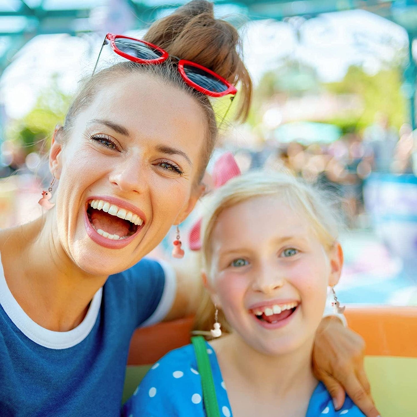 60 Pieces Duck Charms Small Duck Shape Pendants Colorful Resin Duck Charms Mini Resin Duck Jewelry Making Charms for DIY Jewelry Making Earring Necklace Keychains Making Decors, 5 Colors