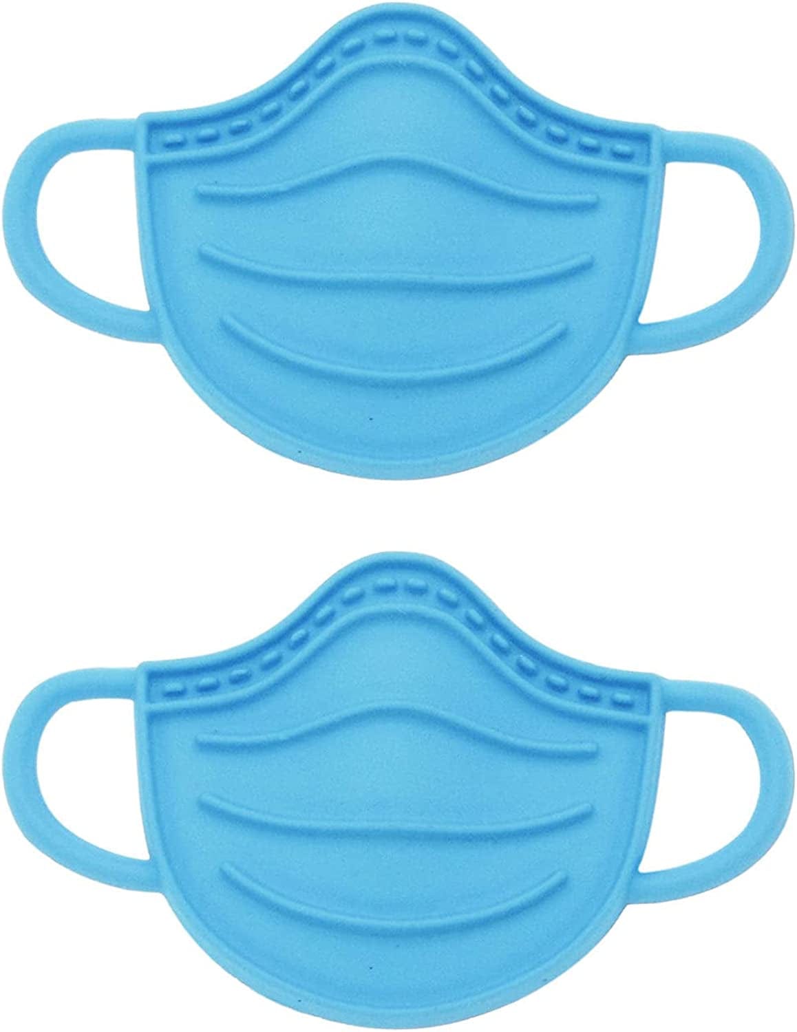 60Pcs Mixed Colors Face Mask Charms Enamel Gold Plated Pendant for DIY Jewelry Making Necklace Bracelet Earring Jewelry Accessories