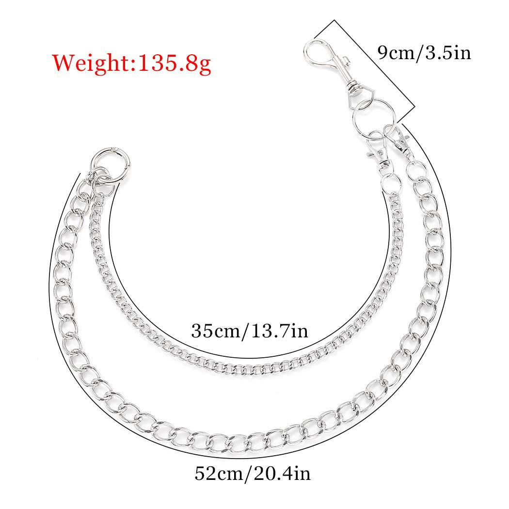 Dresbe Boho Layered Body Chains Silver Waist Chain Dainty Body Jewelry Accessories for Women and Girls Apparel & Accessories > Jewelry > Body Jewelry Dresbe