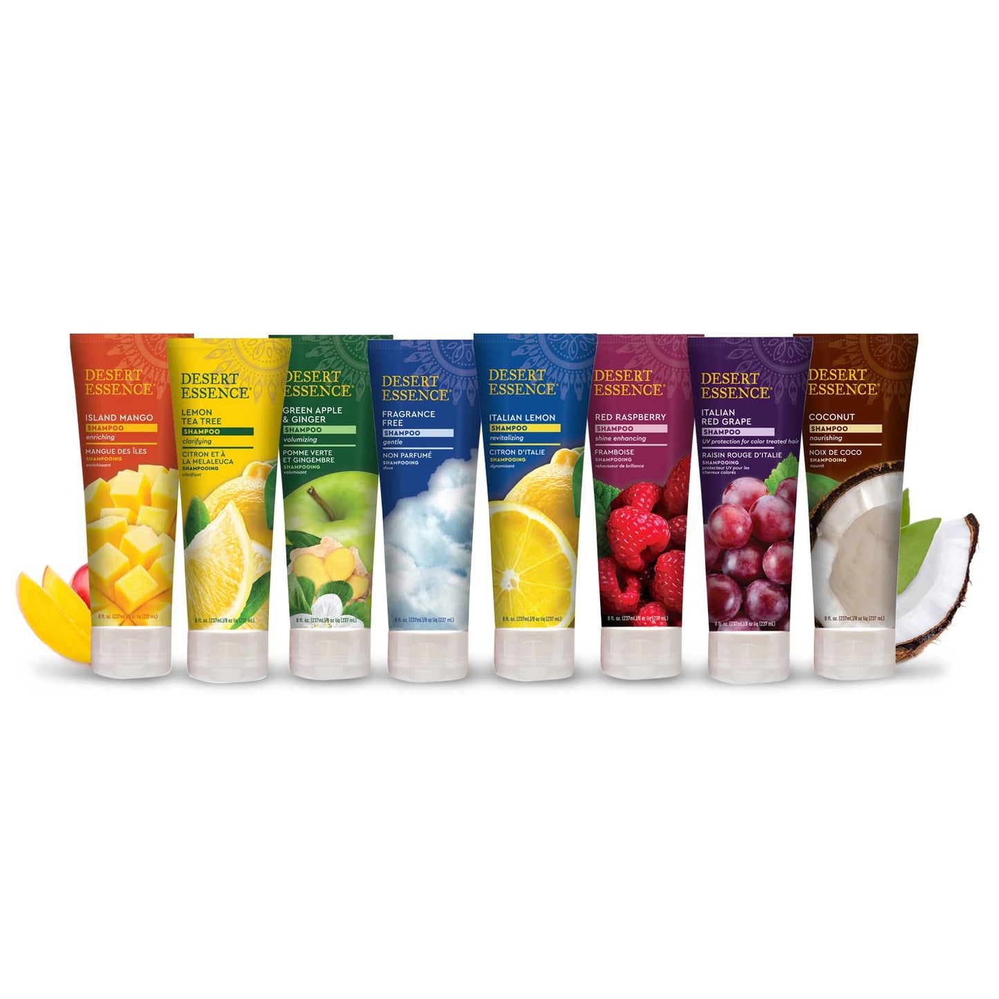 Desert Essence: Organics Hair Care Shampoo, Lemon 8 Oz (2 Pack) Health & Beauty > Personal Care > Hair Care Desert Essence