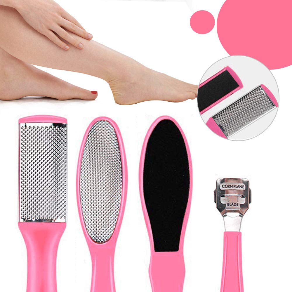 SYNCHAIN 30 in 1 Professional Pedicure Kit, Foot Care Pedicure Tools Set Stainless Steel Foot File Exfoliation Foot Dead Skin Remover Nail Toenail Clipper for Men, Women, Home, Travel, Salon Health & Beauty > Personal Care > Foot Care Synchain