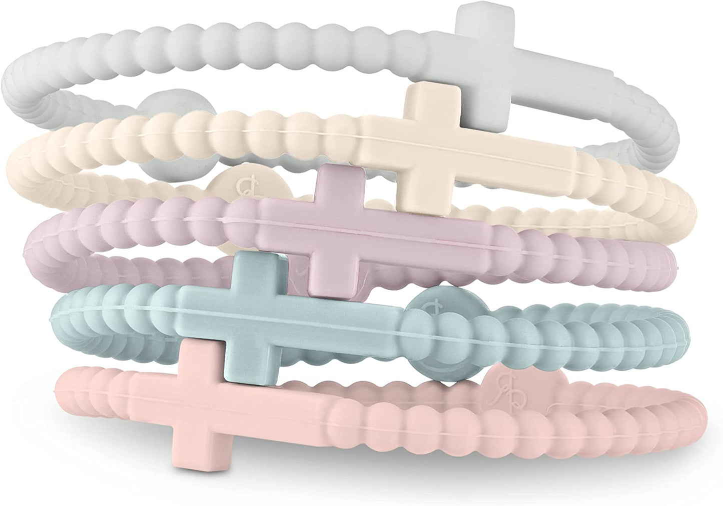 Ryan & Rose Jesus Bracelets - Cross Silicone Bracelet Apparel & Accessories > Jewelry > Bracelets Ryan & Rose Dreamy Small