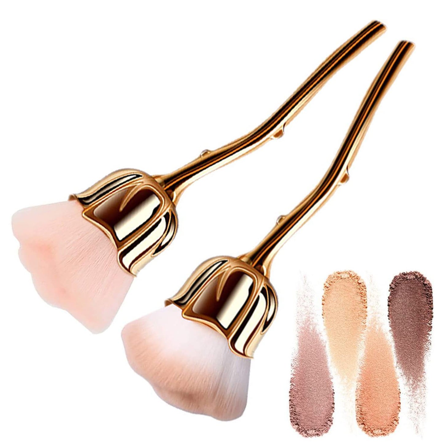 SILPECWEE 2Pcs Nail Dust Brush Acrylic Nail Art Brushes Large Dip Powder Makeup Soft Blush Brush Nail Duster Nail Brushes for Cleaning Dust Nail Art Tools Health & Beauty > Personal Care > Cosmetics > Cosmetic Tools > Nail Tools SILPECWEE NO1