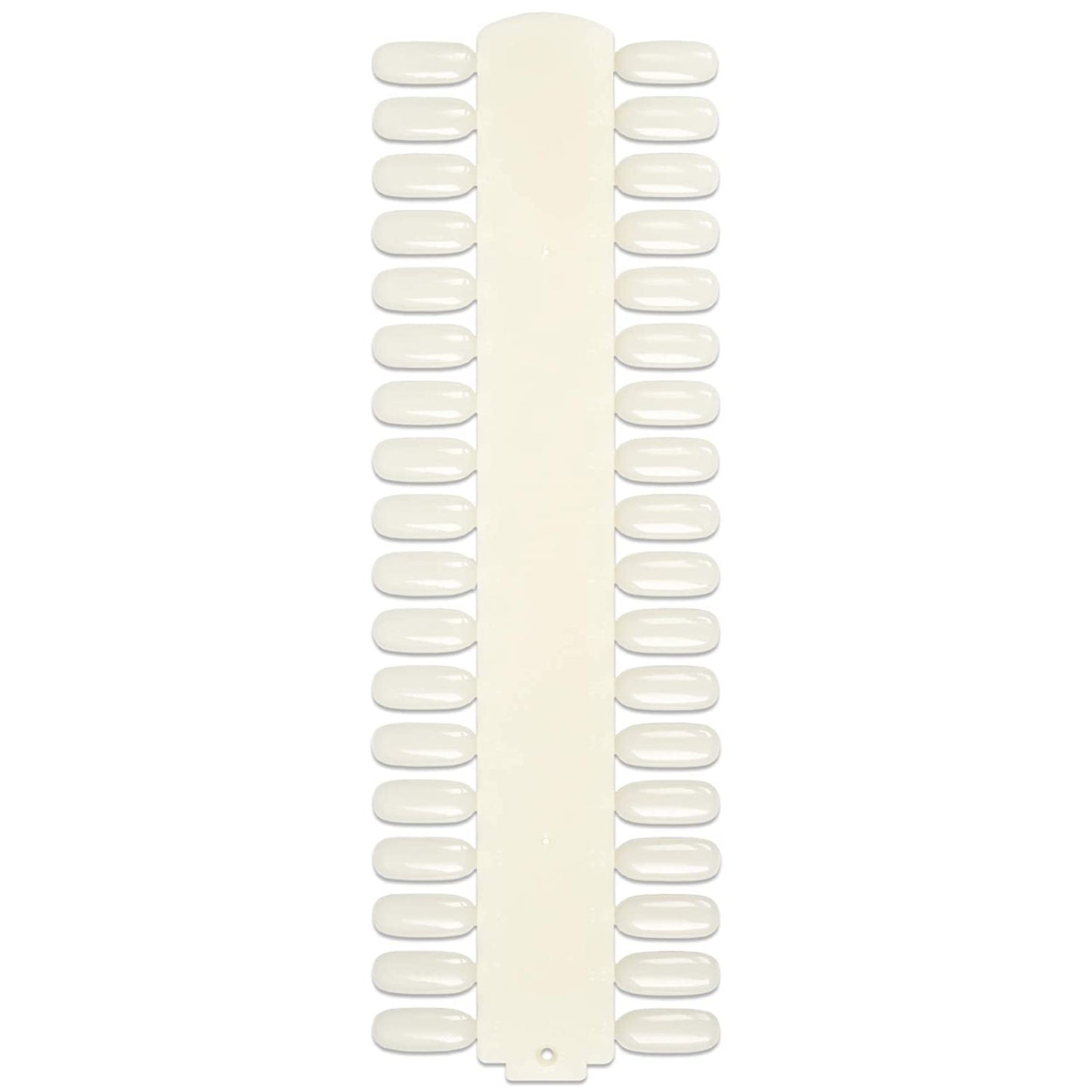 Beauticom® 50 Clear Acrylic False Tip Sticks with Metal Ring Holders Fan-Shaped Nail Art Display Chart Practice Tips Tool - 50 Tips Health & Beauty > Personal Care > Cosmetics > Cosmetic Tools > Nail Tools Beauticom Tips Palette (Natural) 36 Count (Pack of 10)