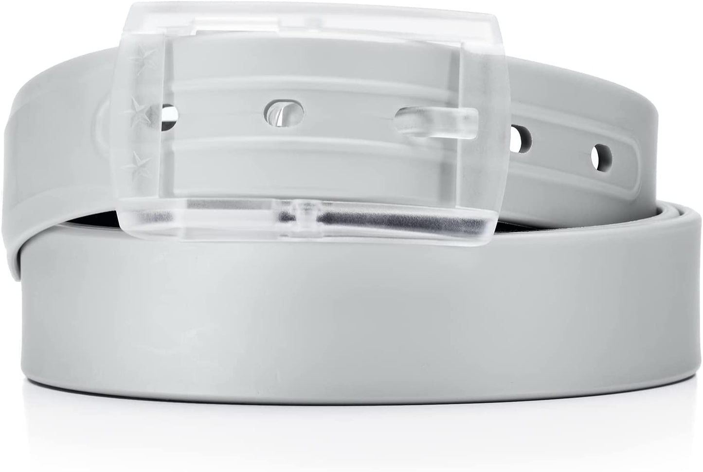Weathertech Starbelt - Durable and Waterproof Recycled Material-(White/White) Apparel & Accessories > Clothing Accessories > Belts WeatherTech Clear/Silver