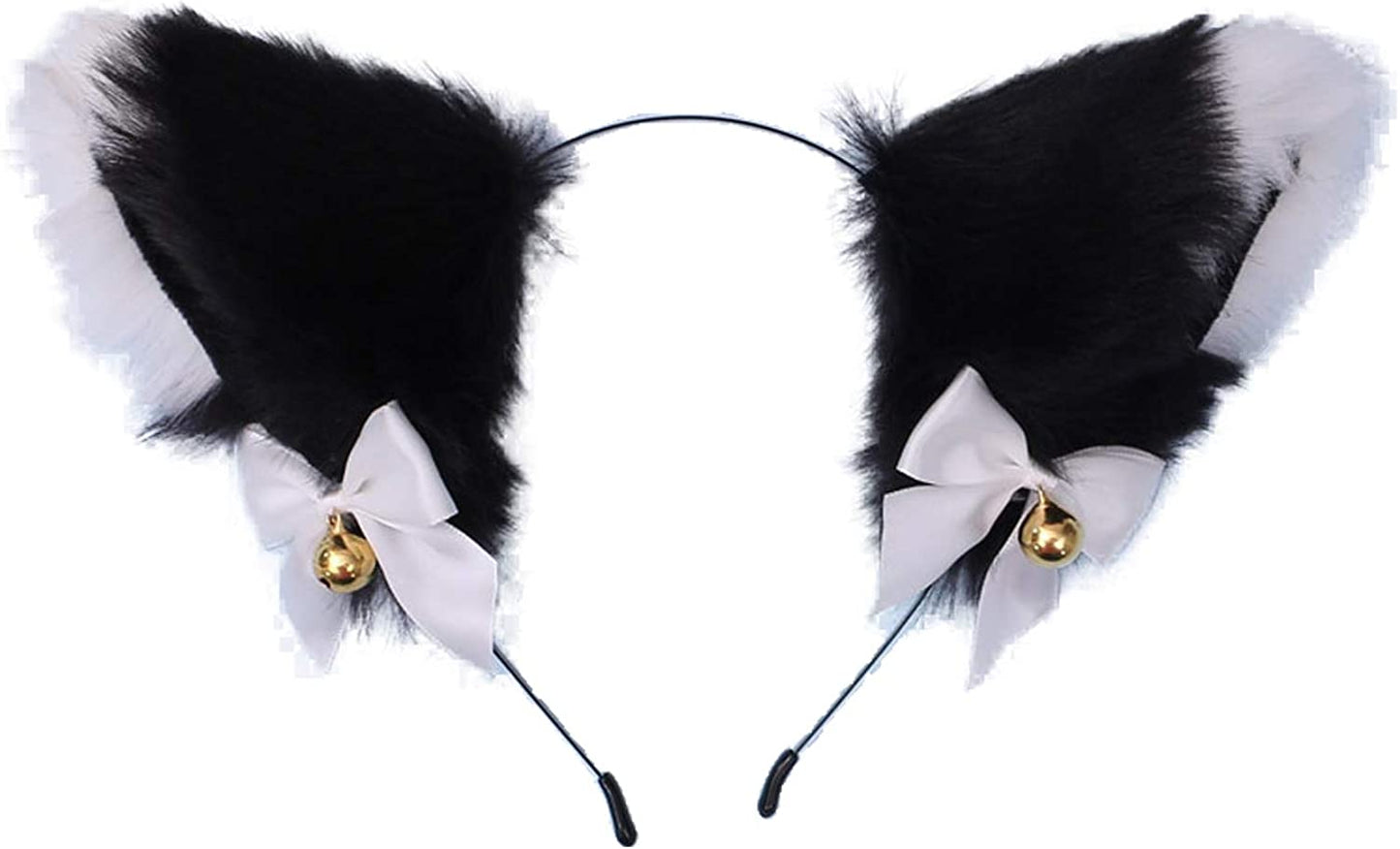 Faylay Cosplay Girl Plush Furry Cat Ears Headwear Accessory for Cam Girl Party Apparel & Accessories > Clothing Accessories > Headwear Faylay 11-hjbhlbhdj