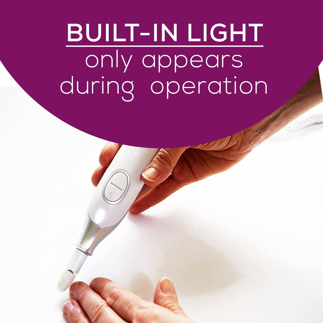 Beurer MP42 Nail Drill, 7-In-1 Nail Kit with Strong Sapphire Nail Drill Bits, Electric Nail File and Nail Buffer Includes Bright LED Light, Pedicure Kit and Manicure Set with Storage Case Health & Beauty > Personal Care > Foot Care Beurer