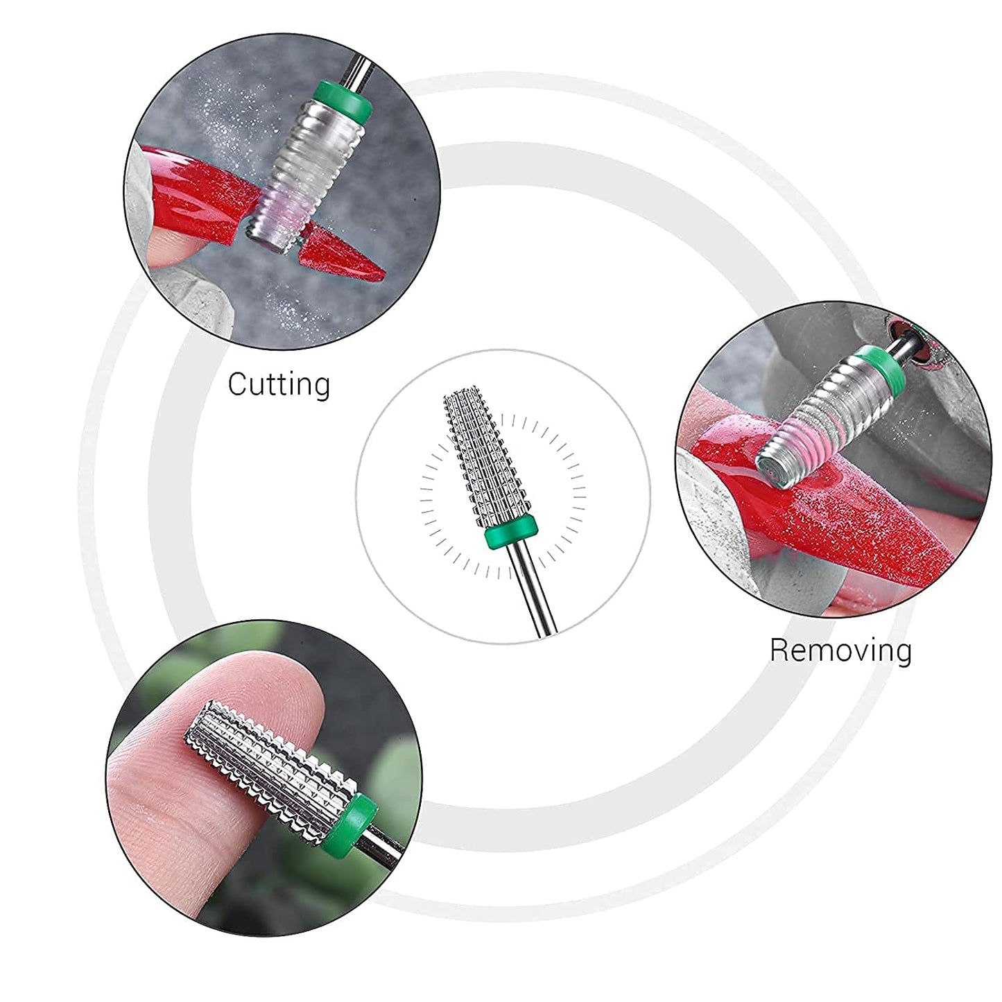 Melodysusie Professional Rechargeable 30000 Rpm Nail Drill, Portable E-File with Long Life Battery, Electric Tool for Acrylic Nail Natural Extension Poly Nail Gel, Nail Drill Bit (Straight Coarse) Health & Beauty > Personal Care > Cosmetics > Cosmetic Tools > Nail Tools MelodySusie