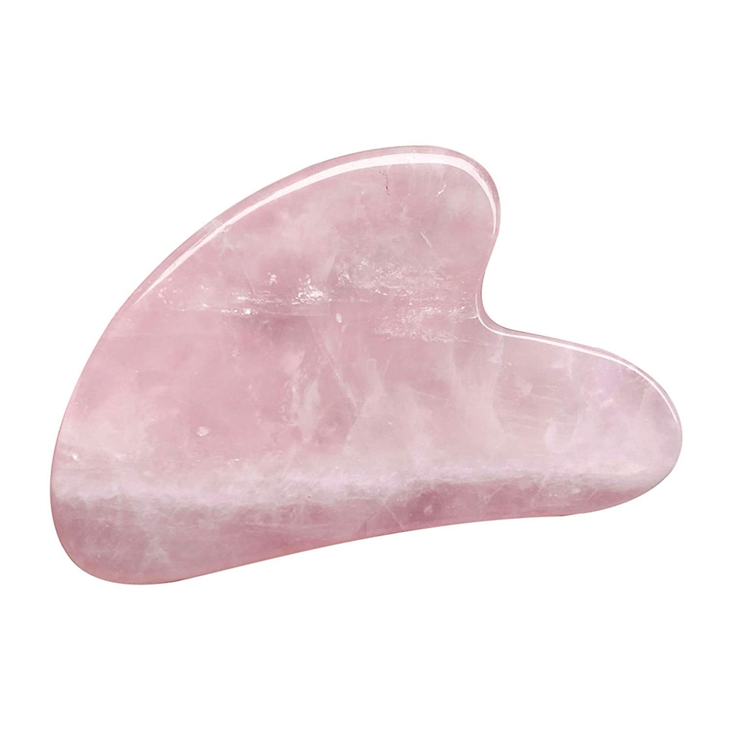 Fekuar Natural Green Jade Gua Sha Massage Tool for Body Skin Facial, Crystal Scraping Board for SPA Acupuncture Therapy Trigger Point Treatment Health & Beauty > Personal Care > Cosmetics > Cosmetic Tools > Skin Care Tools Fekuar Pink Rose Quartz