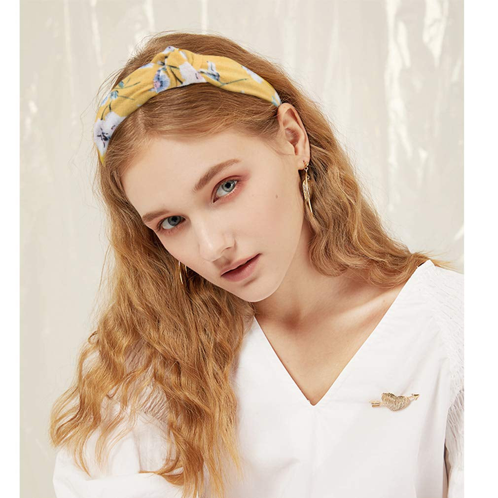 TOBATOBA 10 Piece Womens Headbands Set Knotted Headbands for Women Summer Floral Headbands Bow Knot Headband Twist Turban Headband Cross Knot Wide Headbands Bandana Hair Accessories for Women Apparel & Accessories > Clothing Accessories > Bandanas & Headties TOBATOBA