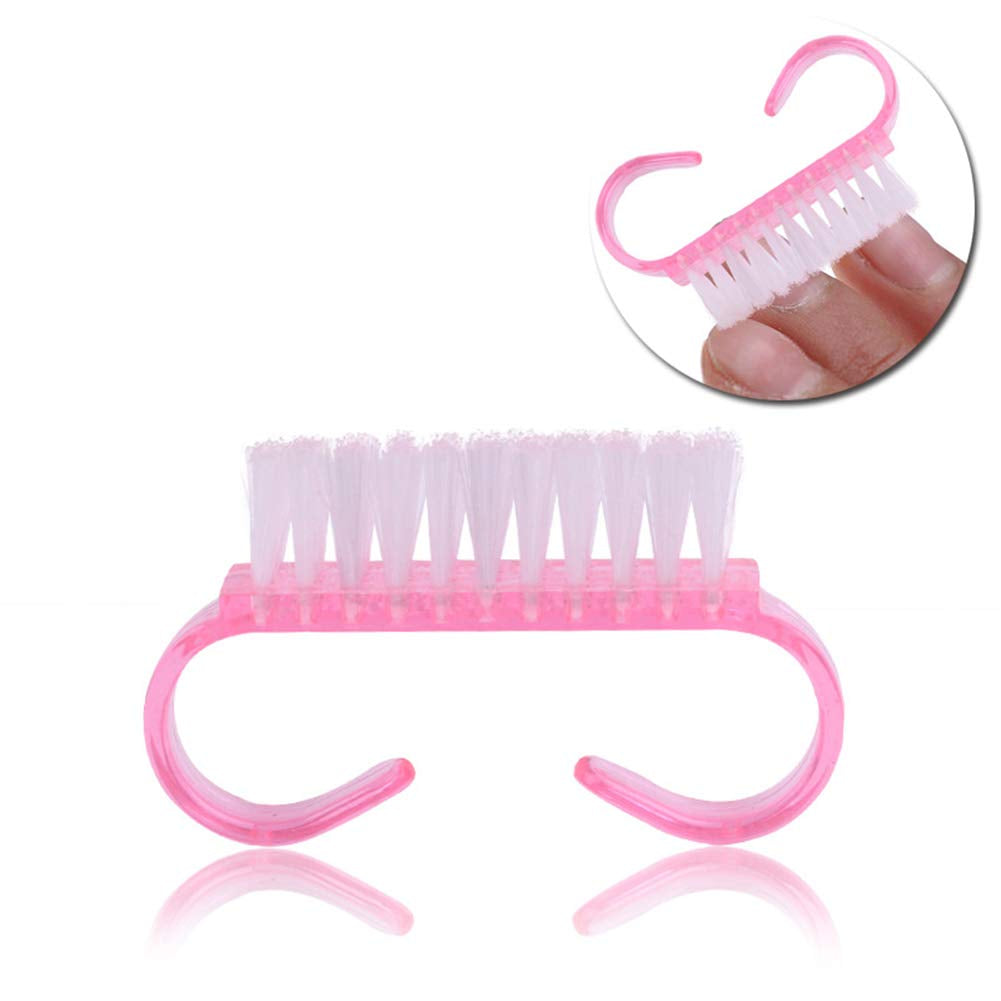 Nail Brushes Dust Cleaning for Acrylic UV Nails Art Powder Remover Manicure Pedicure Scrubbing Cleaner Tool Kits Health & Beauty > Personal Care > Cosmetics > Cosmetic Tools > Nail Tools Beuniar