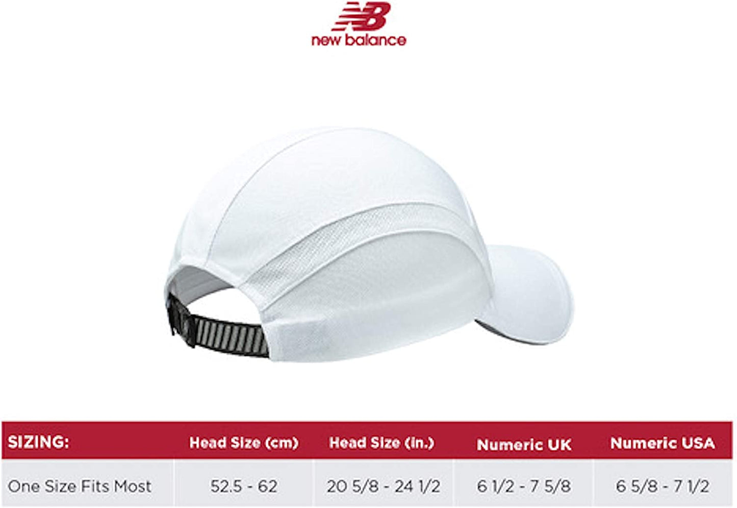 New Balance 5 Panel Performance Hat, Claret, One Size Apparel & Accessories > Clothing Accessories > Hats New Balance