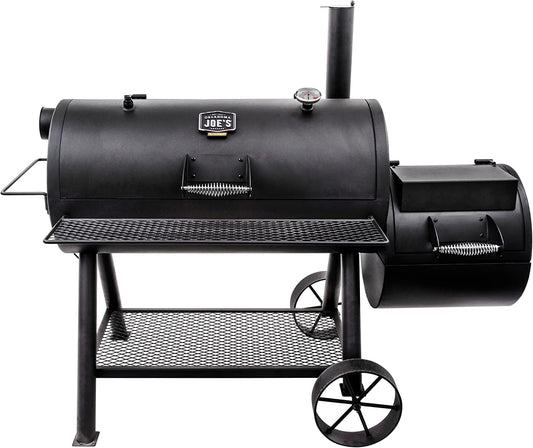 Oklahoma Joe'S Longhorn Reverse Flow Smoker, Black Apparel & Accessories > Jewelry > Body Jewelry Oklahoma Joe's Smoker