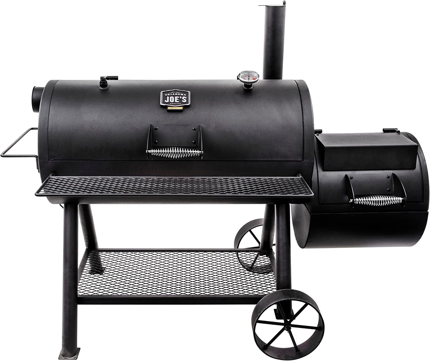Oklahoma Joe'S Longhorn Reverse Flow Smoker, Black Apparel & Accessories > Jewelry > Body Jewelry Oklahoma Joe's Smoker