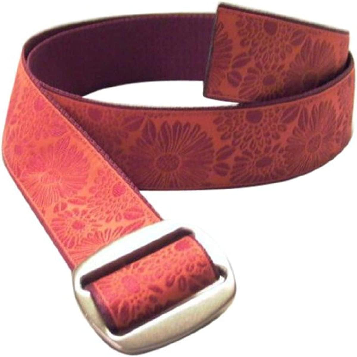 Bison Designs Women'S Manzo Belt with Anodized Aluminum Buckle Apparel & Accessories > Clothing Accessories > Belts Bison Designs LLC Sunrise Medium/38-Inch
