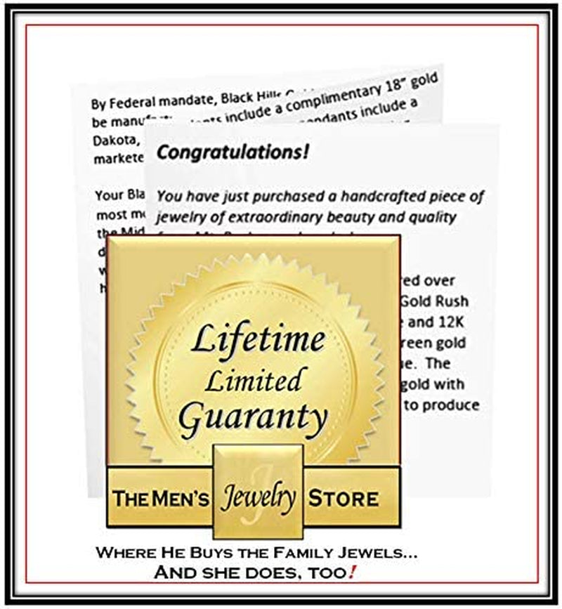 Two Hearts Ankle Bracelet, 10K Yellow Gold, 12K Green Gold, 12K Rose Gold Black Hills Gold Apparel & Accessories > Jewelry > Anklets The Men's Jewelry Store