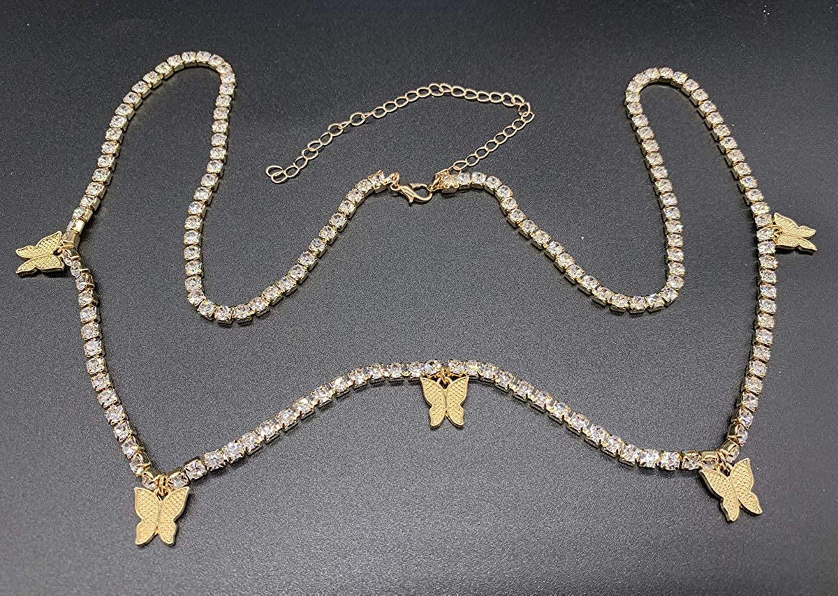 Ofeiyaa 4-6PCS Body Chain Jewelry Bra Chain Retro Waist Belt Chain Suit Bikini Beach Boho Chain Set for Women Girls Gold Tone Apparel & Accessories > Jewelry > Body Jewelry Ofeiyaa