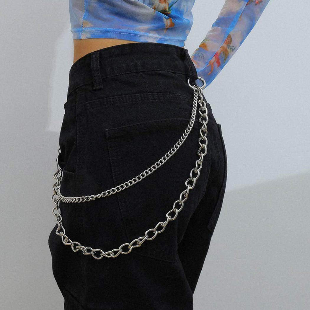 Dresbe Boho Layered Body Chains Silver Waist Chain Dainty Body Jewelry Accessories for Women and Girls Apparel & Accessories > Jewelry > Body Jewelry Dresbe