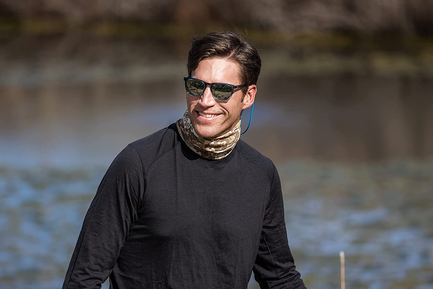 BUFF Multifunctional Neckwear Coolnet UV XL Worn 12+ Ways Apparel & Accessories > Clothing Accessories > Headwear BUFF