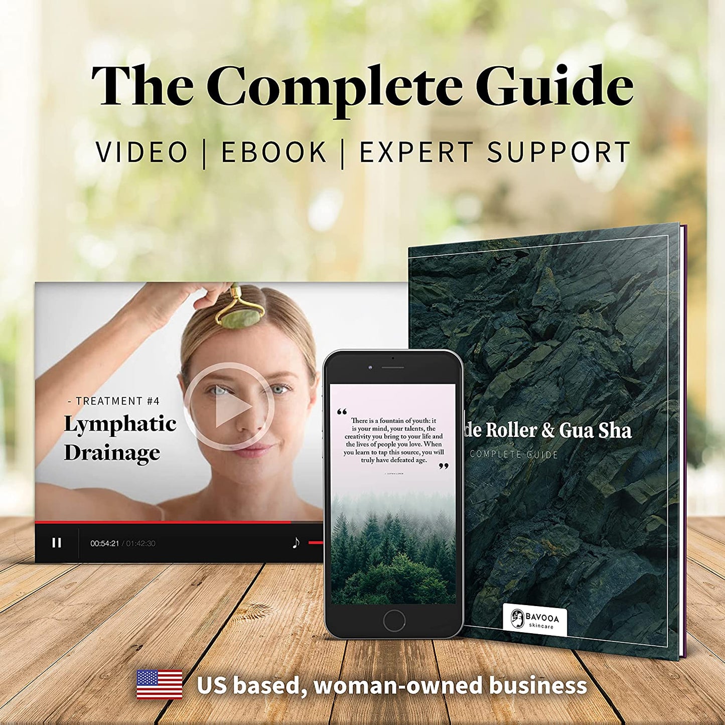 Jade Roller and Gua Sha - Spa Grade Face Roller Massager and Gua Sha Massage Tool Set. 100% Authentic Jade Stone. Reduces Puffiness, Wrinkles and Reveals Your Natural Glow Health & Beauty > Personal Care > Cosmetics > Cosmetic Tools > Skin Care Tools R.E.M Spring