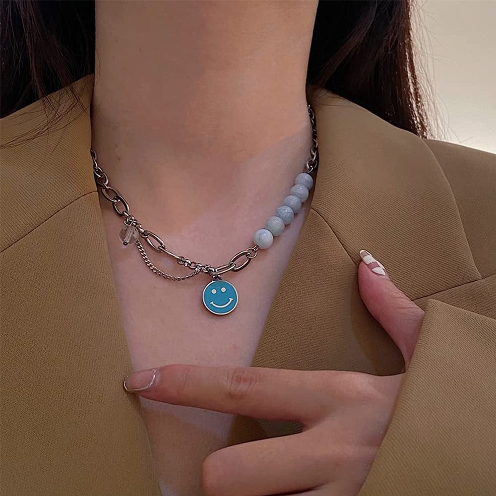 70 Pcs Smiley Face Charms Pendants for DIY Bracelets Earrings Necklace Keychain Jewelry Making