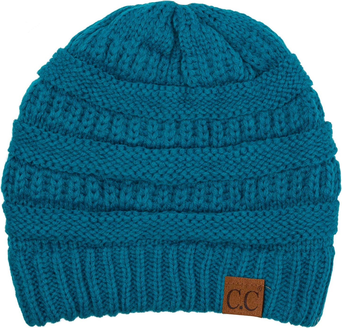 C.C Women'S Beanie Apparel & Accessories > Clothing Accessories > Hats C.C Teal One Size