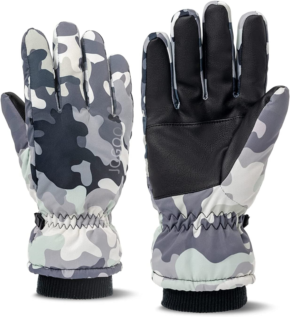 Jogoo Winter Snow Gloves for Men Women,Outdoor Ski Gloves Waterproof&Windproof Touchscreen Cold Weather Gloves Apparel & Accessories > Clothing Accessories > Gloves & Mittens Jogoo X-Large