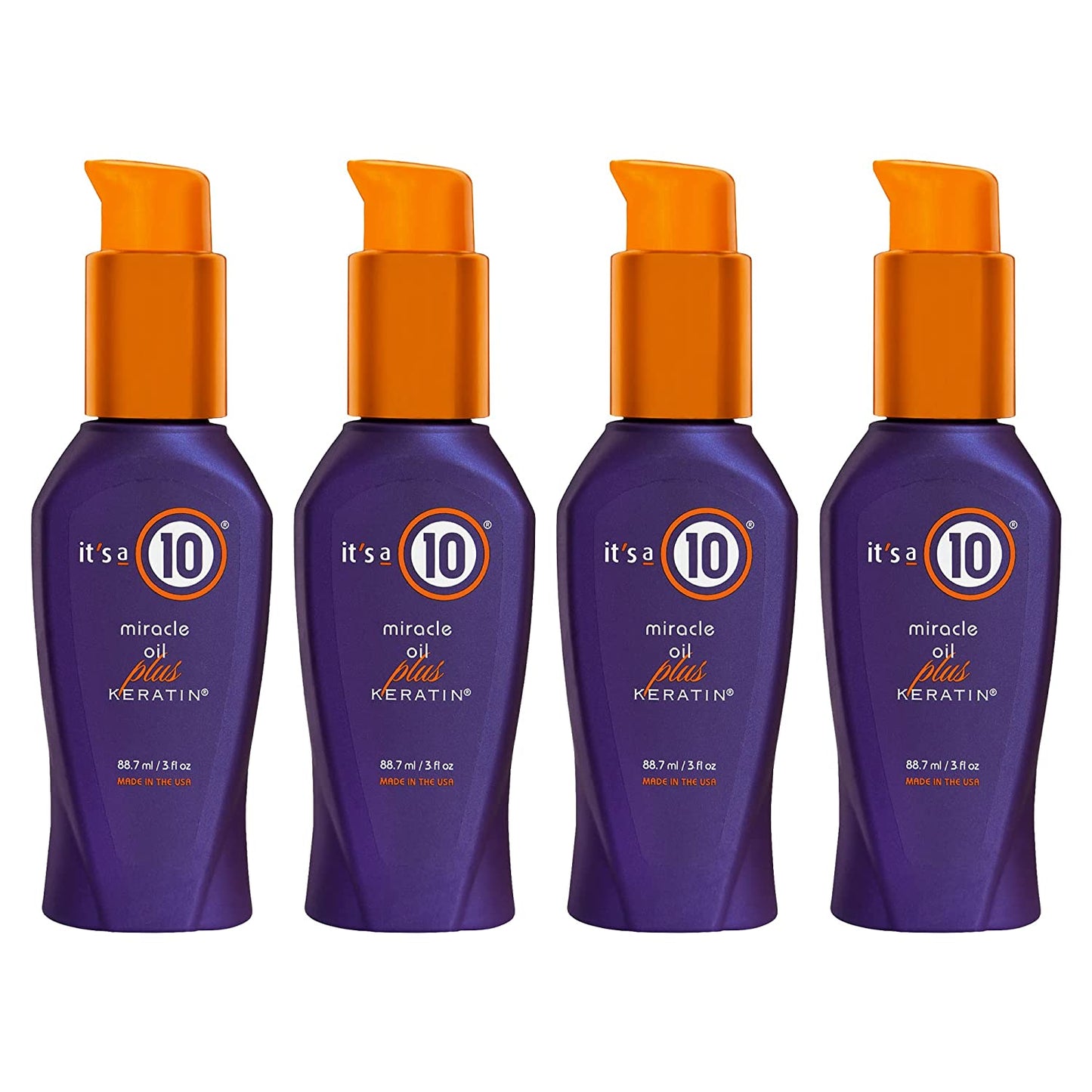 It'S a 10 Haircare Miracle Oil plus Keratin, 3 Fl. Oz. (Pack of 1) Health & Beauty > Personal Care > Hair Care It's a 10 Haircare Pack of 4