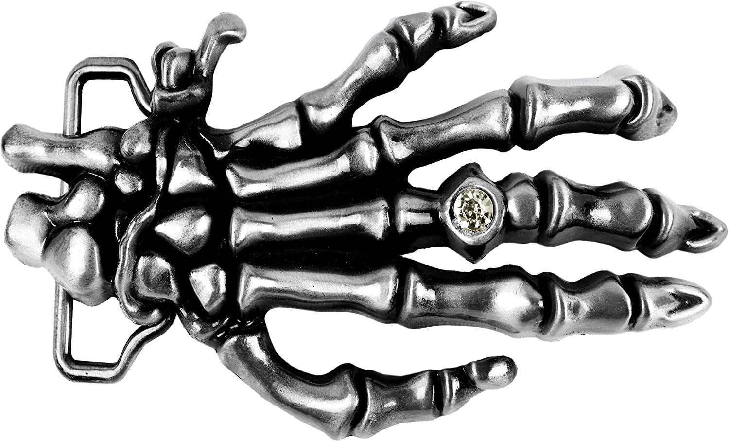 Belt Buckles of Ghost Skeleton Pirate Skull Design Cowboy Style Apparel & Accessories > Clothing Accessories > Belt Buckles Moranse 3d Ghost Skeleton Hand