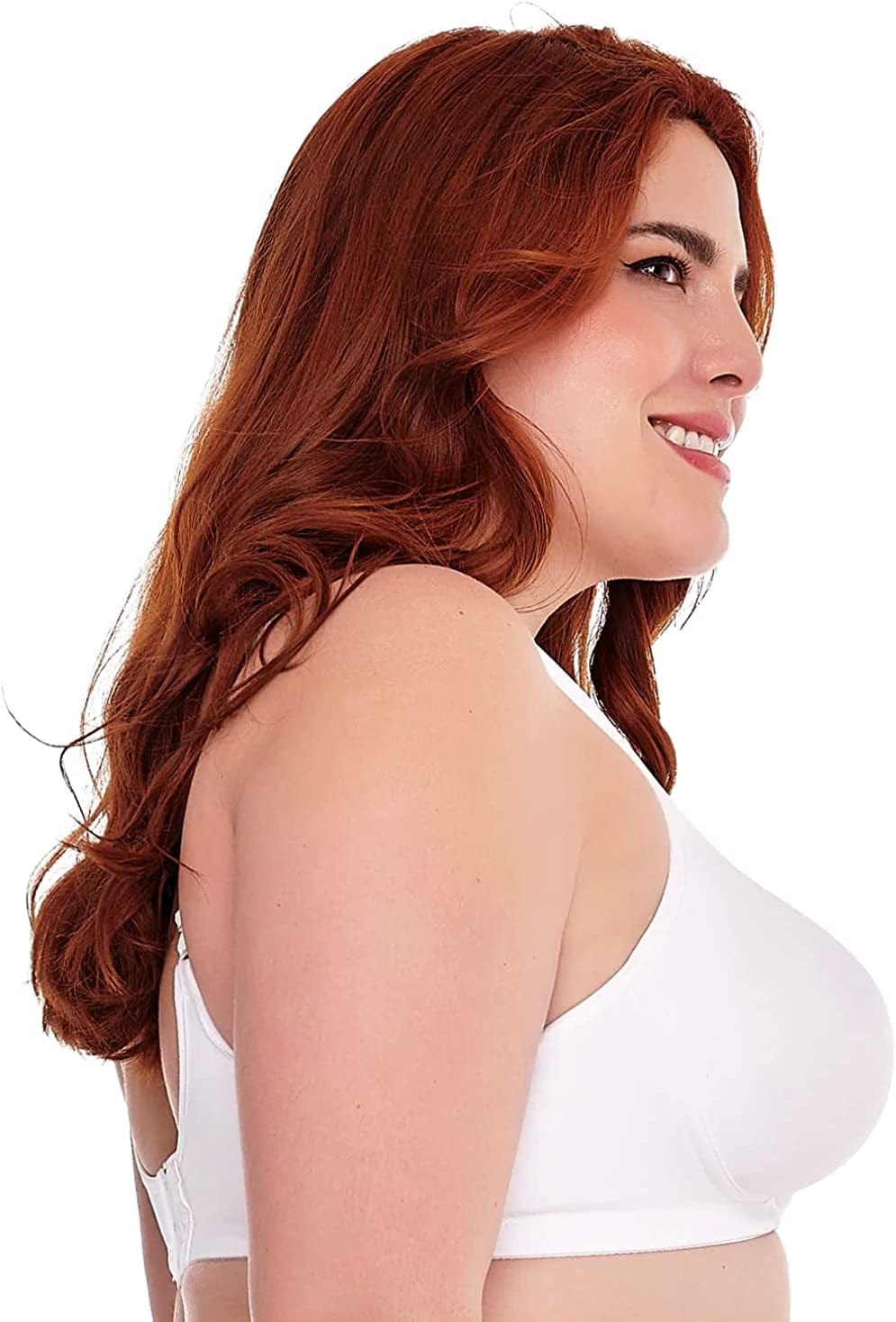 7306 - Women'S Full Coverage Wireless U-Back Bra