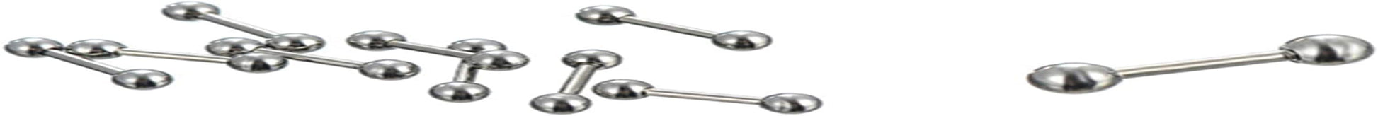 DEFLERS Body Piercing Jewelry Kit Titanium Steel Nose Rings Lip Tongue Tragus Cartilage Rings Hoop Studs Different Styles Apparel & Accessories > Jewelry > Rings Generic