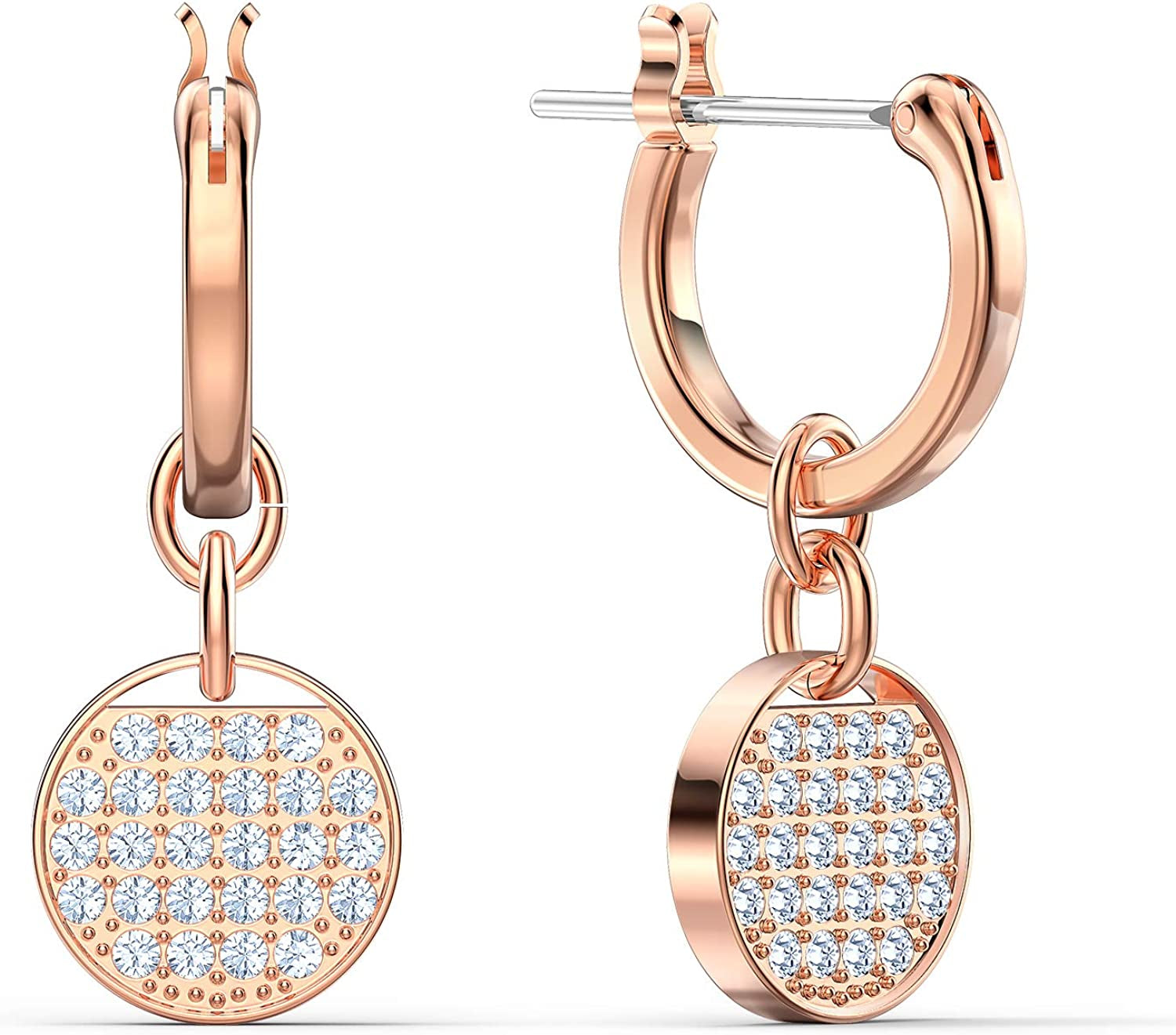 SWAROVSKI Ginger Jewelry Collection, Clear Crystals, Grey Crystals, Blue Crystals Apparel & Accessories > Jewelry > Necklaces SWAROVSKI