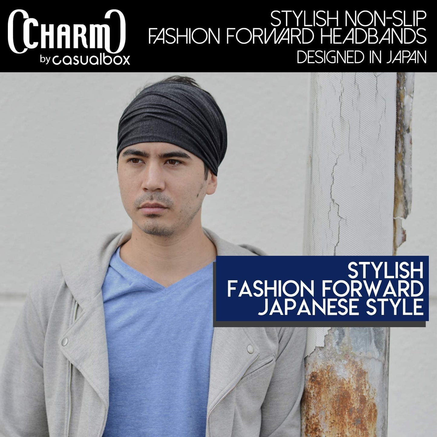 CCHARM Headband Bandana Japanese Style - Mens Head Wrap Womens Hair Band by Casualbox Apparel & Accessories > Clothing Accessories > Bandanas & Headties CCHARM